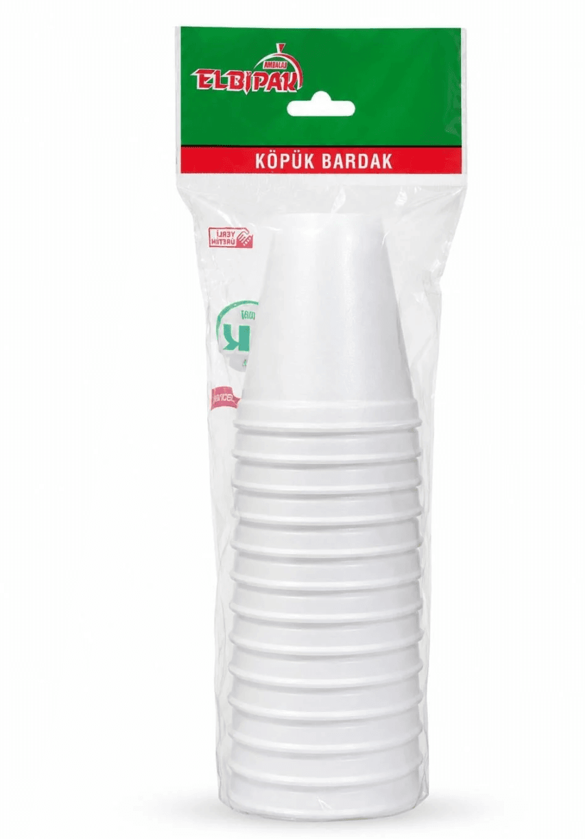 ELBİPAK KÖPÜK BARDAK 10'LU KL*75