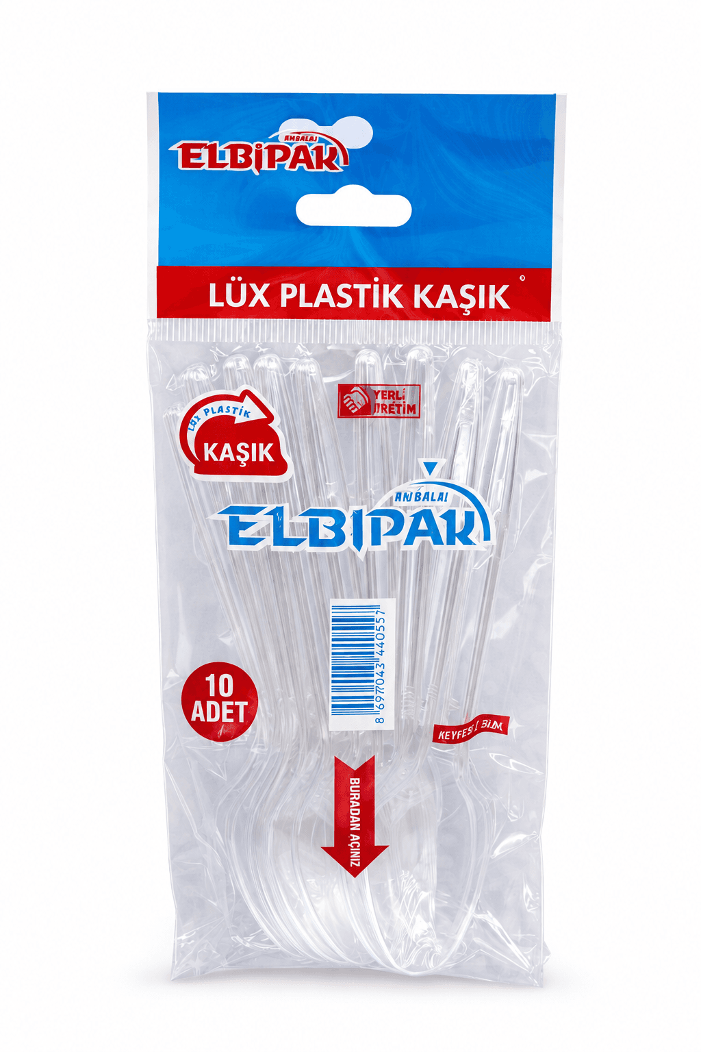 ELBİPAK KAŞIK 10'LU KL*100