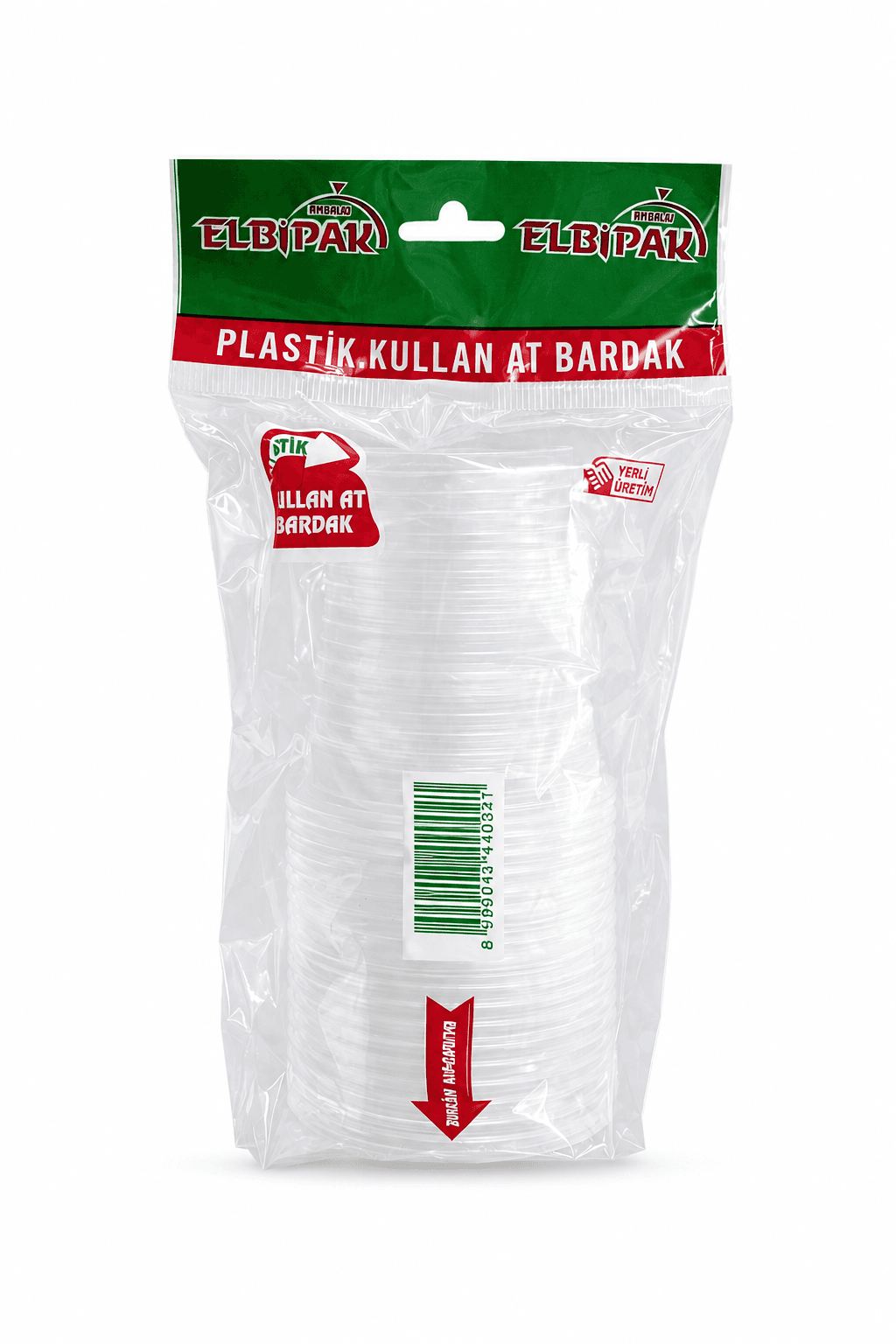 ELBİPAK PET BARDAK 20'Lİ KL*100