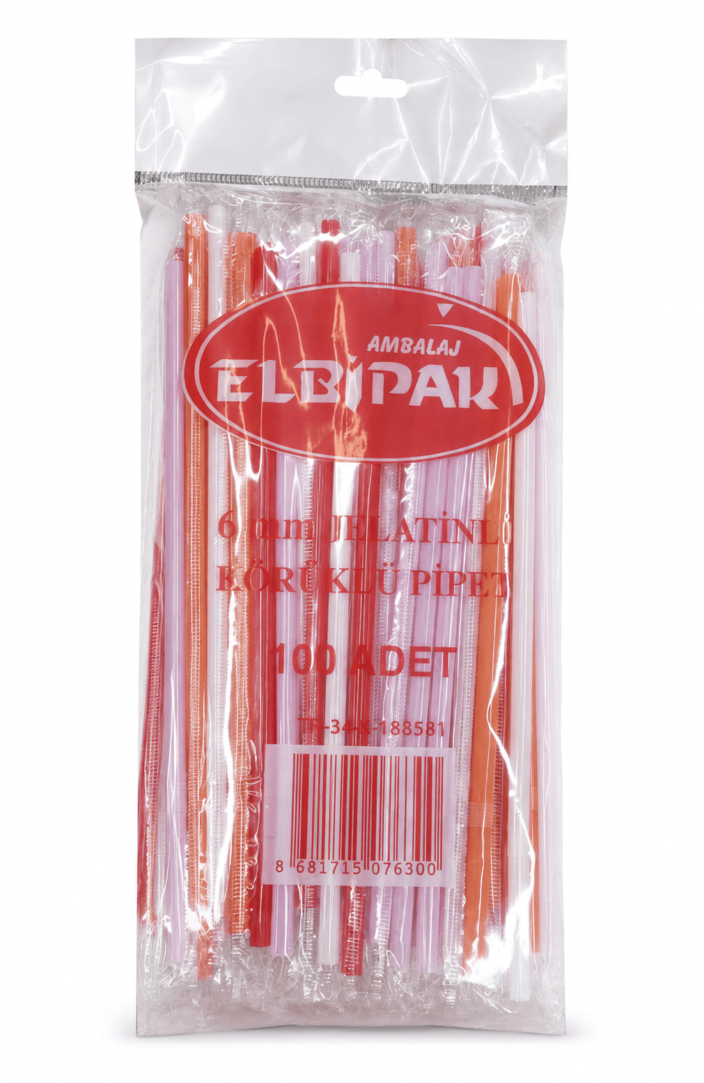 ELBİPAK JELATİNLİ PİKNİK PİPET 100'LÜ KL*50