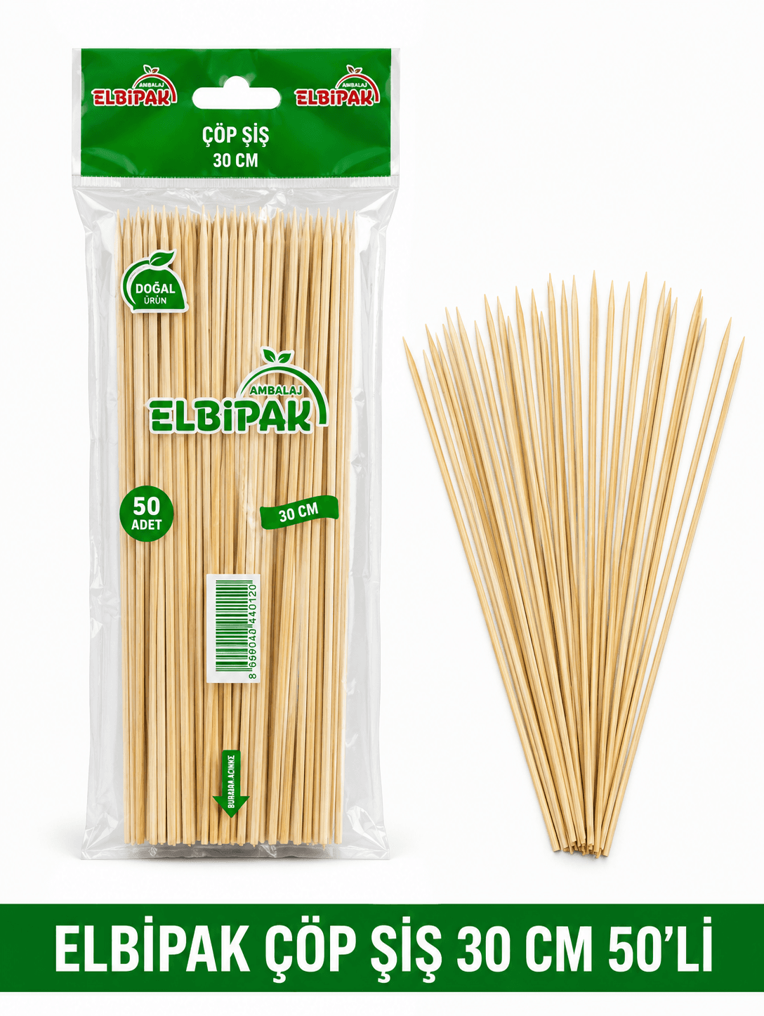 ELBİPAK ÇÖP ŞİŞ 30CM KL*100
