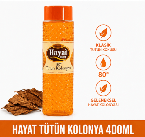HAYAT TÜTÜN KOLONYASI 400ML