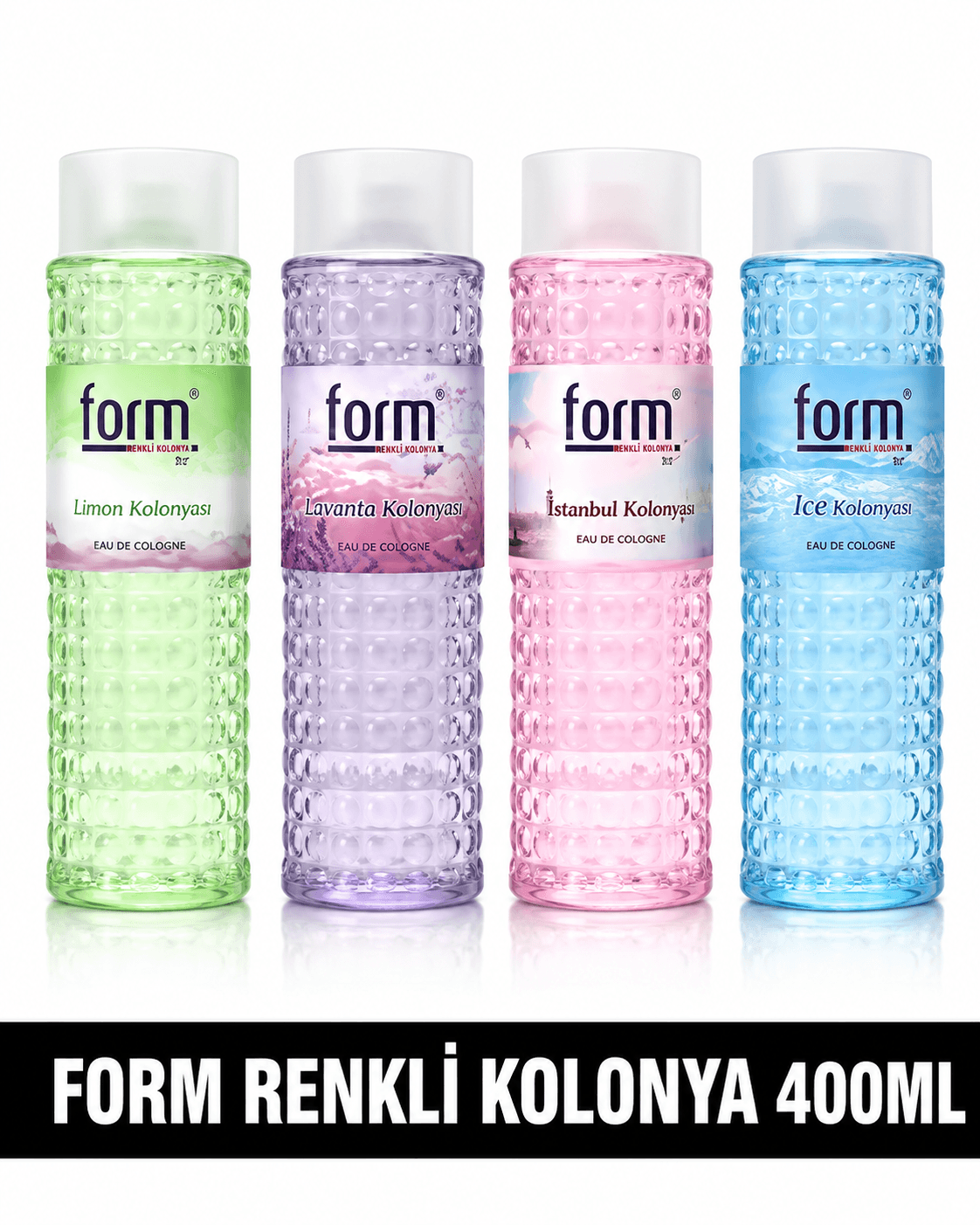 FORM RENKLİ KOLONYA 400ML