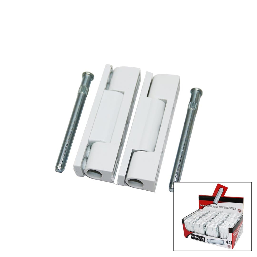 Yaylı Menteşe 90mm Paslanmaz (50'li)